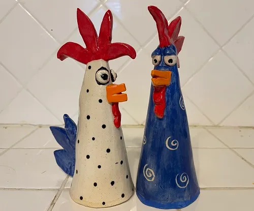 Clay Roosters
